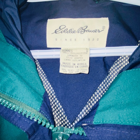 Men’s Eddie Bauer Gor Tex Raincoat Large.  High quality! - Picture 2 of 4